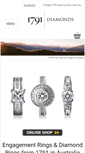 Mobile Screenshot of 1791diamonds.com.au
