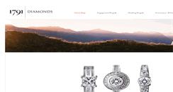 Desktop Screenshot of 1791diamonds.com